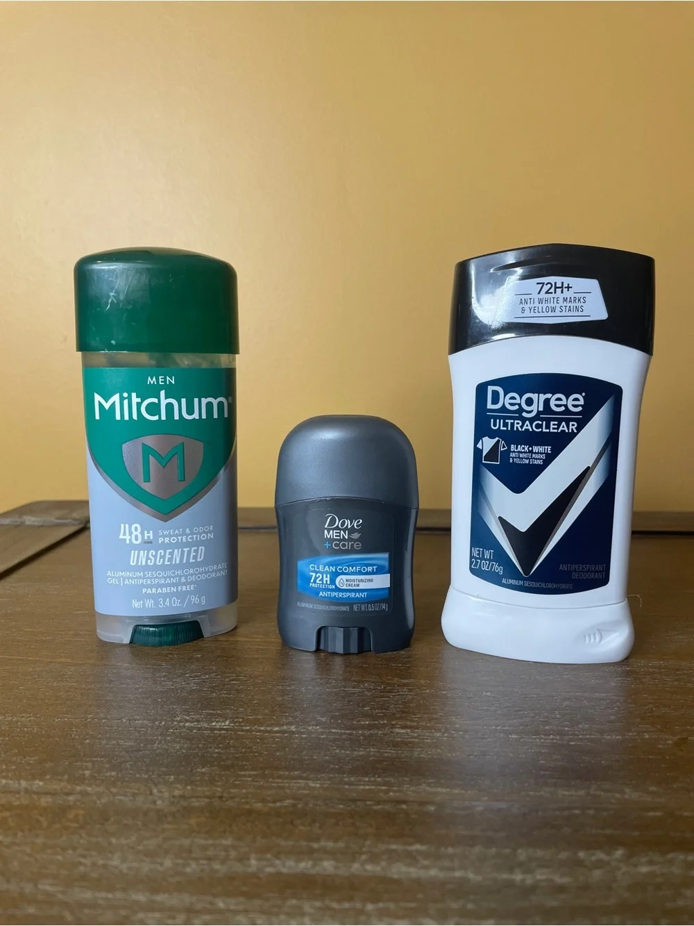 Men Unscented Antiperspirant Stick - Green